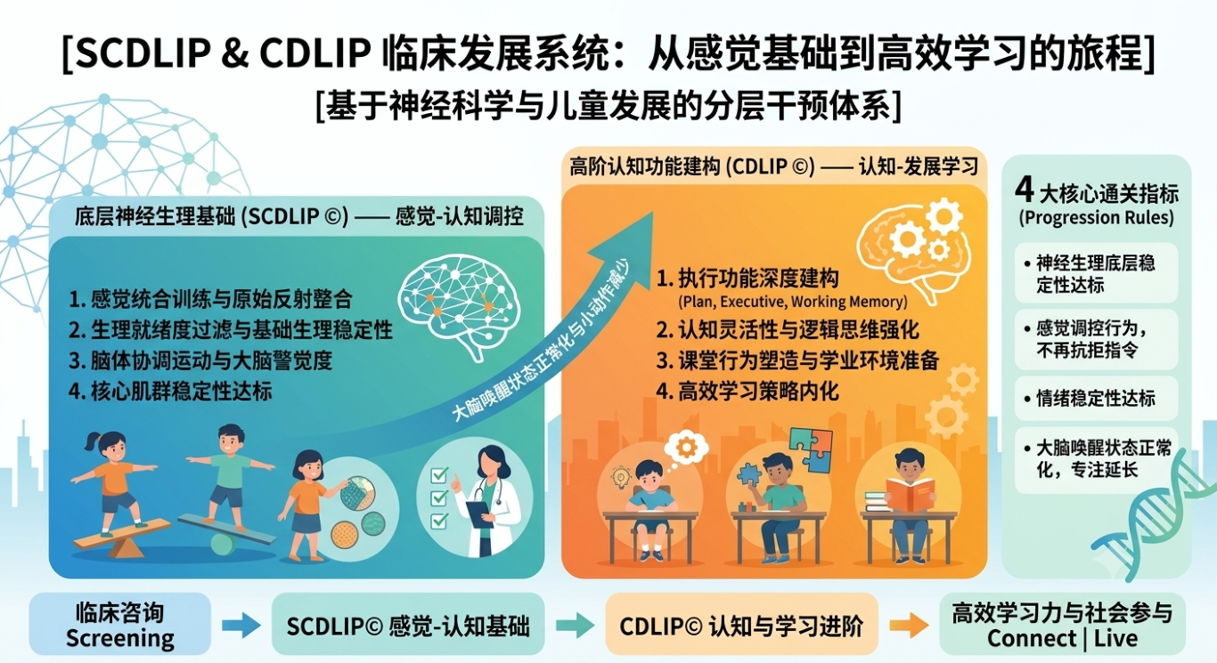 SCDLIP 与 CDLIP 临床发展系统
